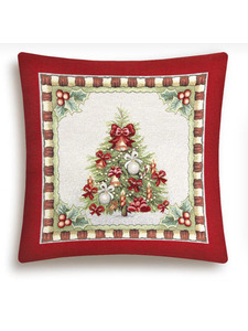 Наволочка декоративная 2310151 Новогодняя ярмарка Елка гобелен 45*45 / Le Gobelin