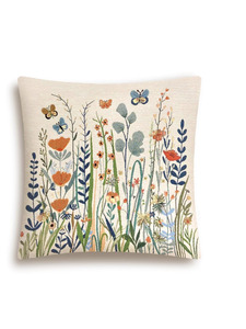 Наволочка декоративная 2414325 Сканди светлый фон гобелен 45*45 / Le Gobelin