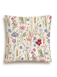 Наволочка декоративная 2415014 Разнотравье гобелен 45*45 / Le Gobelin