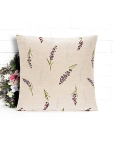 Наволочка декоративная 06889 Лаванда веточки гобелен 45*45 / Le Gobelin