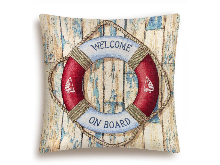 Наволочка декоративная 8337 Моррской клуб Круг гобелен 44*44 / Le Gobelin