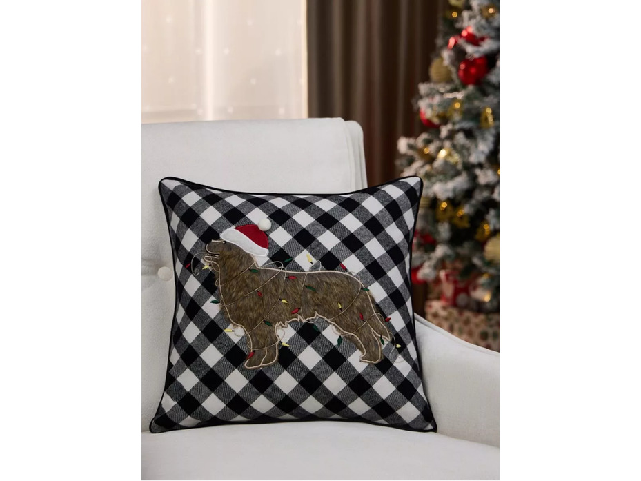 Наволочка декоративная Flyffy Собака полиэстер 45*45 / Le Gobelin