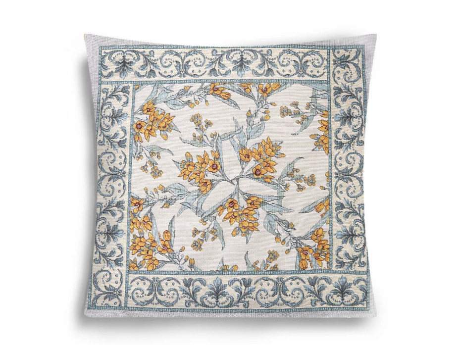 Наволочка декоративная 2416511 Орнамент мимоза гобелен 45*45 / Le Gobelin