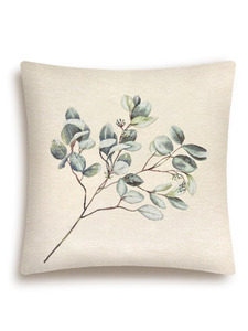 Наволочка декоративная 2416643 Скандинавские растения Эвкалипт Ветка гобелен 45*45 / Le Gobelin