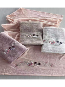 Полотенце 6804213 Бабочки махровое 35*75 / 7-я