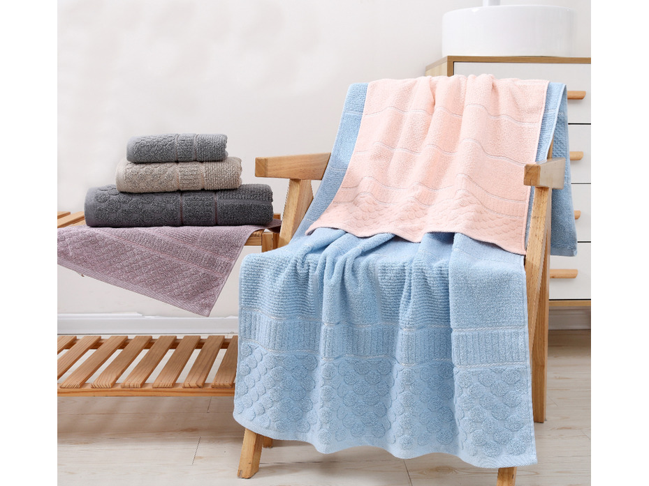 Полотенце 6804536 Геометрия махровое 35*75 / 7-я