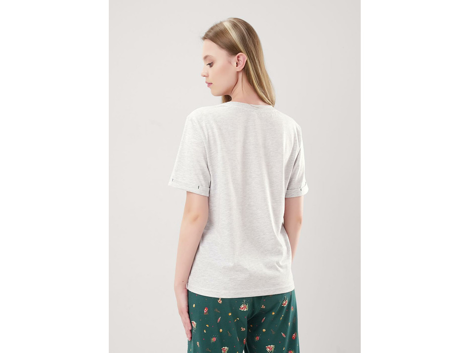 Пижама женская, футболка и брюки LP15-1201/2 / Clever