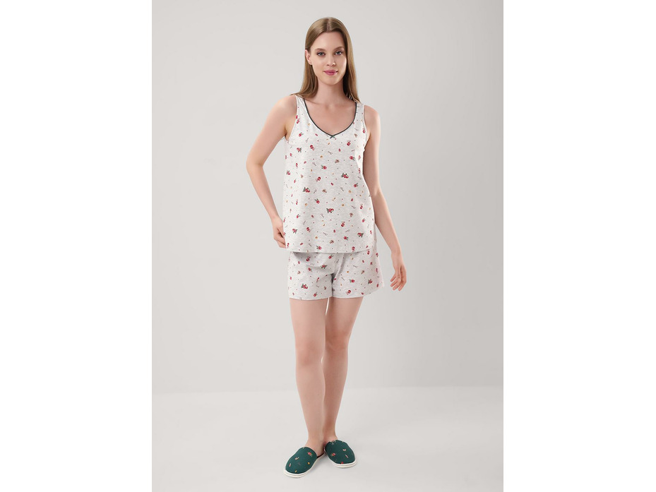 Пижама женская, майка и шорты LSET15-1201 / Clever