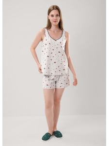 Пижама женская, майка и шорты LSET15-1201 / Clever