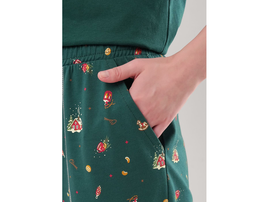 Пижама женская, футболка и капри LP15-1201/1 / Clever Пижама женская, футболка и капри LP15-1201/1 / Clever