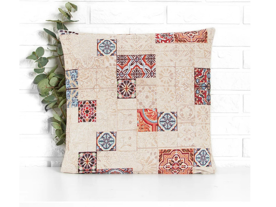 Наволочка декоративная 03741 Керамика гобелен 45*45 / Le Gobelin Наволочка декоративная 03741 Керамика гобелен 45*45 / Le Gobelin