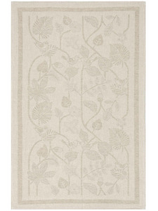 Полотенце 20С130-ШР+К Резные листья-1 льняные 47*70 / Белорусский лен