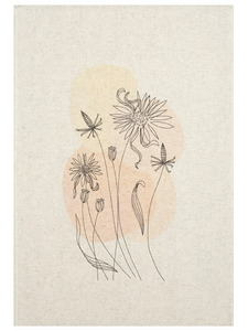 Полотенце 22С142-ШР+К Графика-1 льняное 45*60 / Белорусский лен