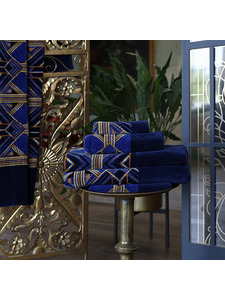 Полотенце Gatsby marine 221 шенилл 50*100 / Feiler