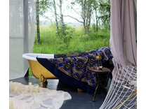 Полотенце Gatsby marine 221 шенилл 75*150 / Feiler Полотенце Gatsby marine 221 шенилл 75*150 / Feiler