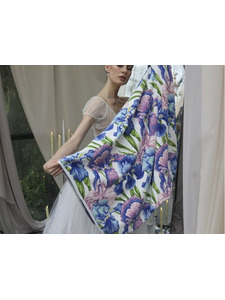 Полотенце Giselle hellblau 202 шенилл 50*100 / Feiler