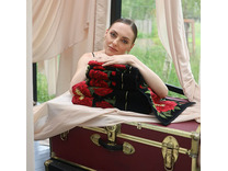 Полотенце Isabella forest green 182 шенилл 50*100 / Feiler Полотенце Isabella forest green 182 шенилл 50*100 / Feiler