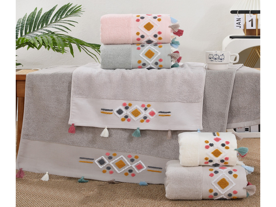 Полотенце 2205629 Аппликация махровое 50*90 / 7-я Полотенце 2205629 Аппликация махровое 50*90 / 7-я