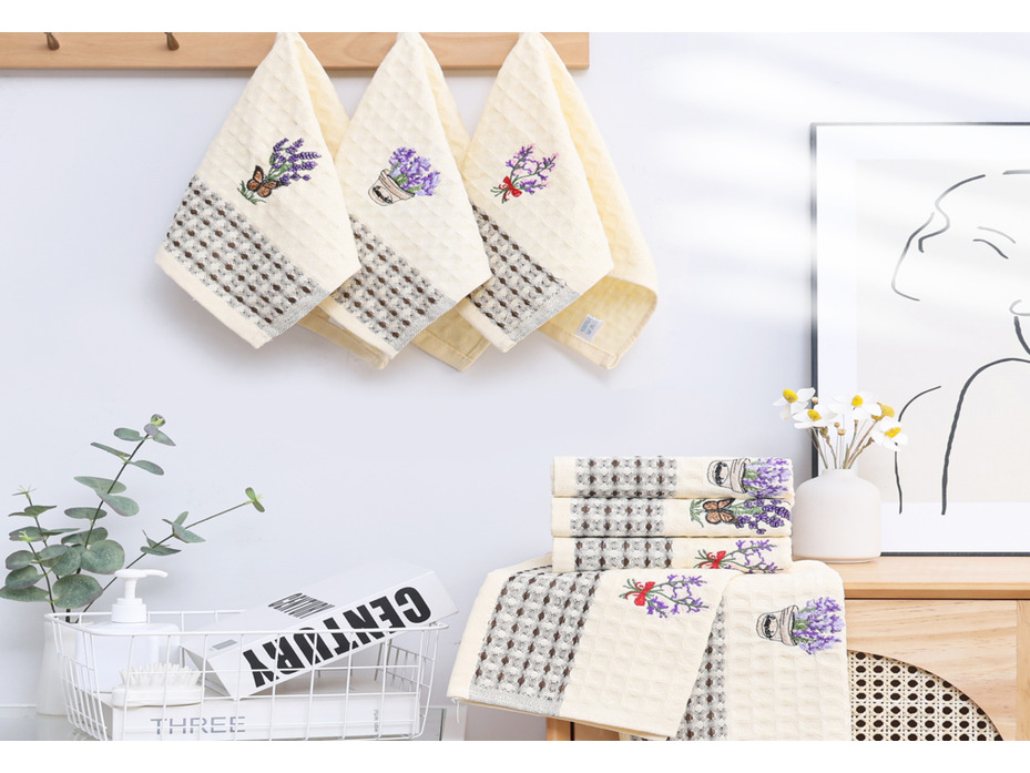 Полотенце 5802101 Хлеб вафельное 25*50 / 7-я Полотенце 5802101 Хлеб вафельное 25*50 / 7-я