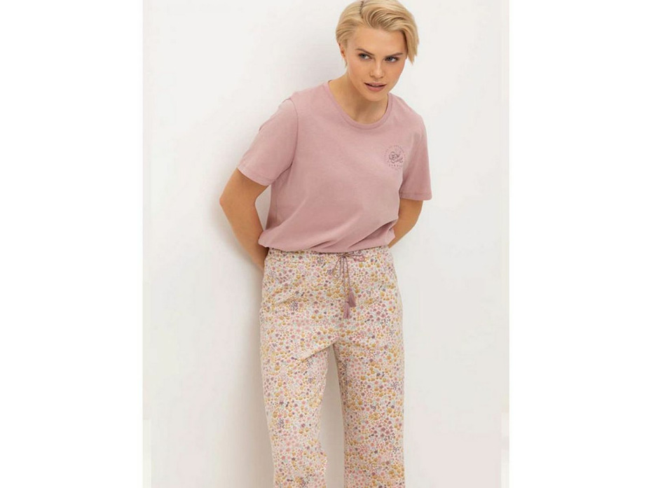 Пижама женская, футболка и брюки E 20193 / Very Neat Пижама женская, футболка и брюки E 20193 / Very Neat