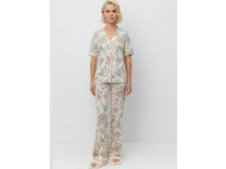 Пижама женская, рубашка и брюки E 205153 Тропики / Very Neat Пижама женская, рубашка и брюки E 205153 Тропики / Very Neat