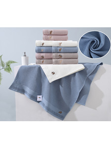 Полотенце 1502547 Символ года Лошадь вафельно-махровое 25*50 / 7-я