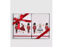 Набор полотенец Christmas Holiday Ballet махровые (50*70, 2 шт) / Arya Набор полотенец Christmas Holiday Ballet махровые (50*70, 2 шт) / Arya