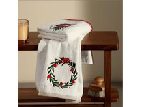 Набор полотенец Christmas Holiday Shine махровые (50*70, 2 шт) / Arya