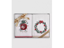 Набор полотенец Christmas Holiday Shine махровые (50*70, 2 шт) / Arya