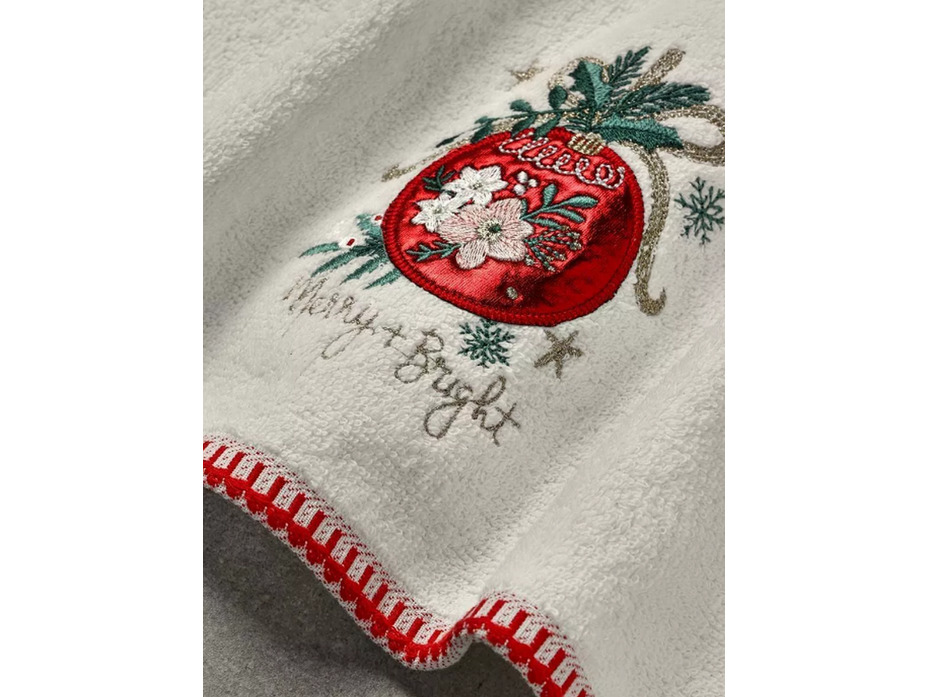Набор полотенец Christmas Holiday Shine махровые (50*70, 2 шт) / Arya