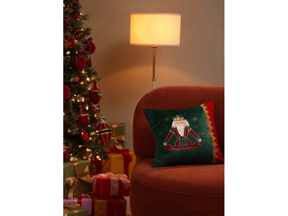 Наволочка декоративная Royal Nutcracker полиэстер 45*45 / Arya Наволочка декоративная Royal Nutcracker полиэстер 45*45 / Arya