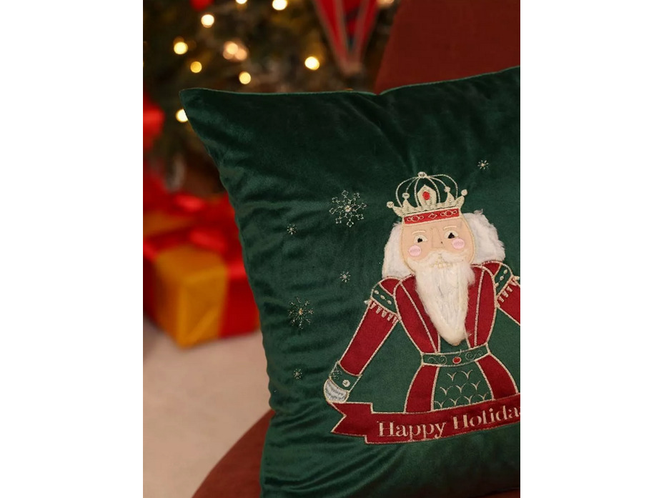 Наволочка декоративная Royal Nutcracker полиэстер 45*45 / Arya Наволочка декоративная Royal Nutcracker полиэстер 45*45 / Arya