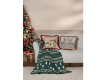 Наволочка декоративная Holly Mushrooms хлопковая 45*45 / Arya Наволочка декоративная Holly Mushrooms хлопковая 45*45 / Arya