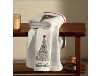 Набор полотенец Christmas Festive Forest махровые (50*70, 2 шт) / Arya Набор полотенец Christmas Festive Forest махровые (50*70, 2 шт) / Arya