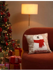 Наволочка декоративная nordic Bear полиэстер 45*45 / Arya