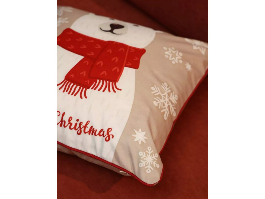 Наволочка декоративная nordic Bear полиэстер 45*45 / Arya