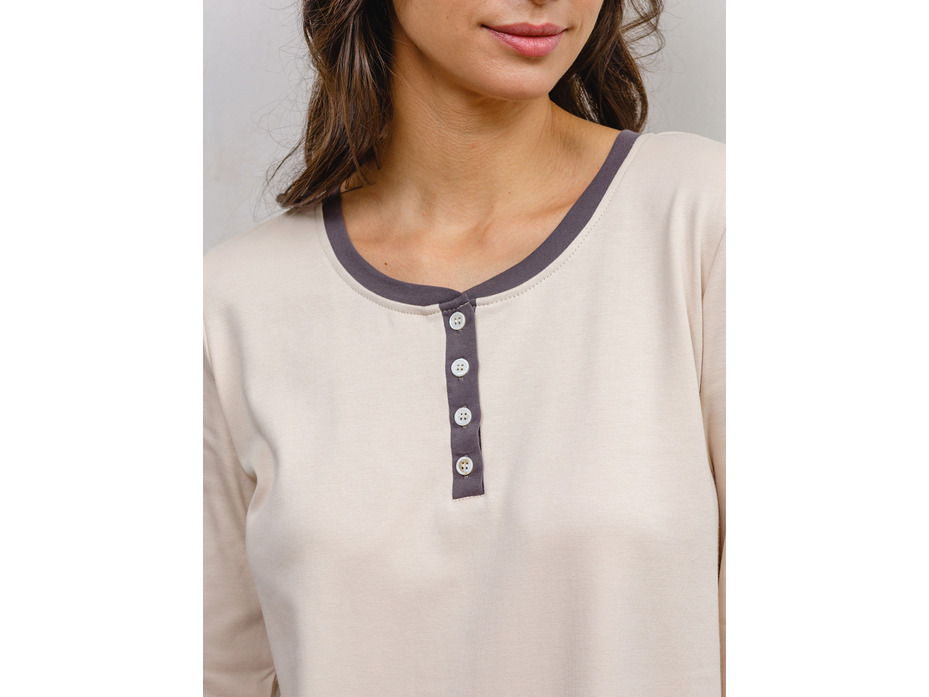 Пижама женская, лонгслив и брюки 1620д/1519 / Дюма