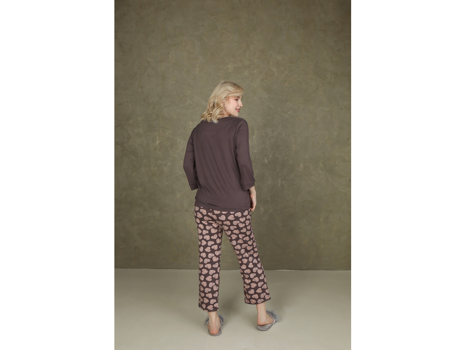 Пижама женская, лонгслив и брюки 1620к/1519 / Дюма