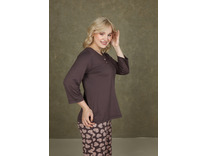 Пижама женская, лонгслив и брюки 1620к/1519 / Дюма