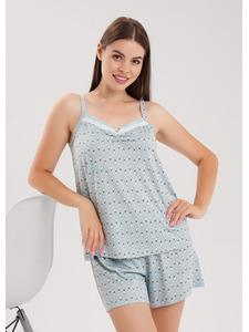 Пижама женская, майка и шорты LSET15-1209 / Clever