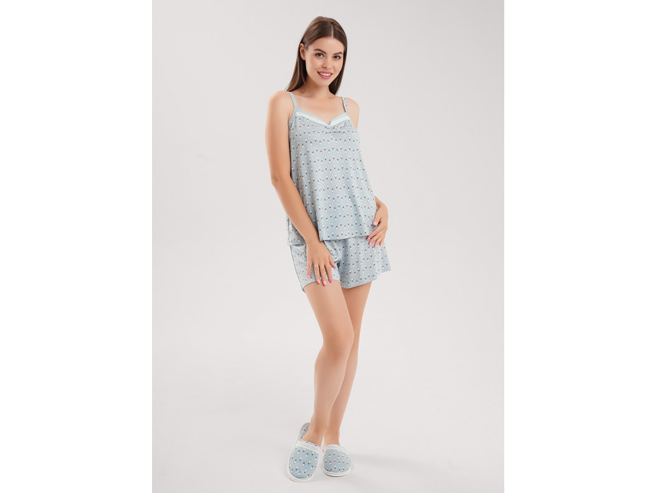 Пижама женская, майка и шорты LSET15-1209 / Clever