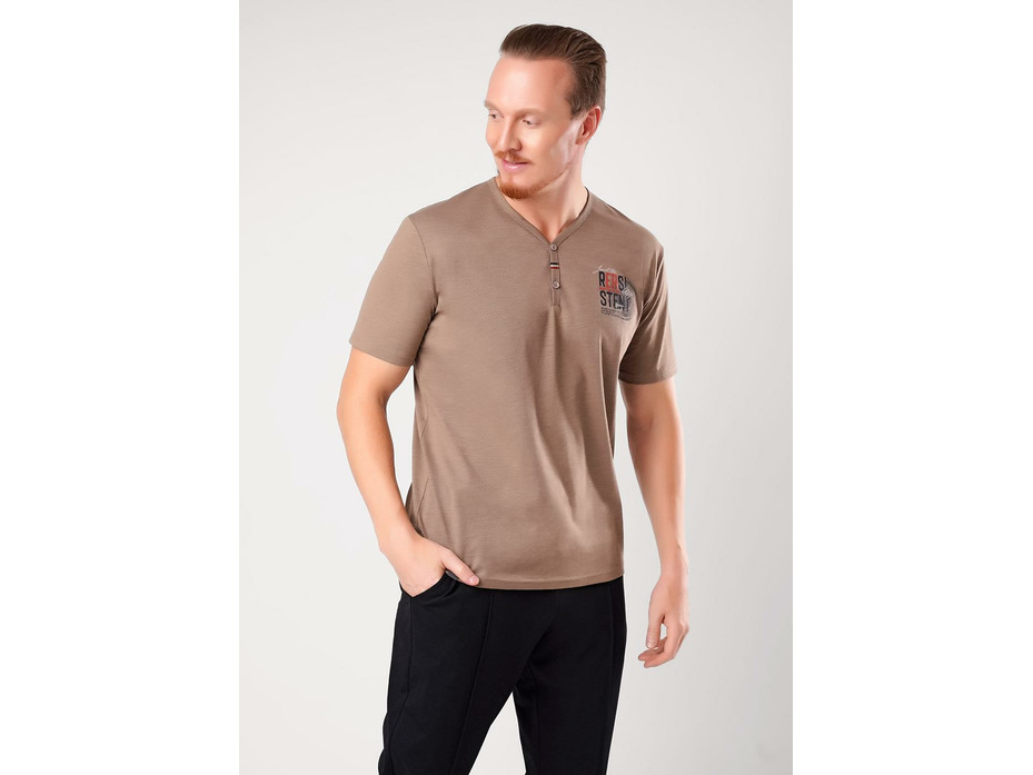 Пижама мужская, футболка и брюки MHP451632/1 / Clever