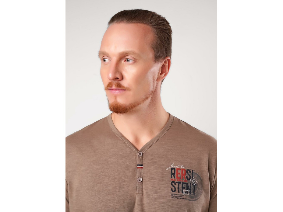 Пижама мужская, футболка и брюки MHP451632/1 / Clever