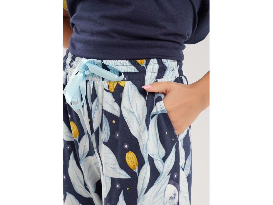 Пижама женская, футболка и капри LP15-1209/1 / Clever