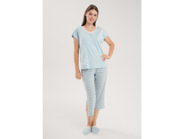 Пижама женская, футболка и капри LP15-1209/2 / Clever