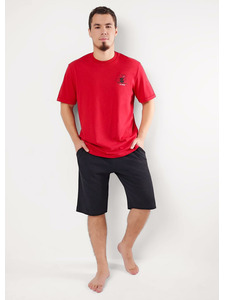 Пижама женская, футболка и шорты MHP451022/1 / Clever