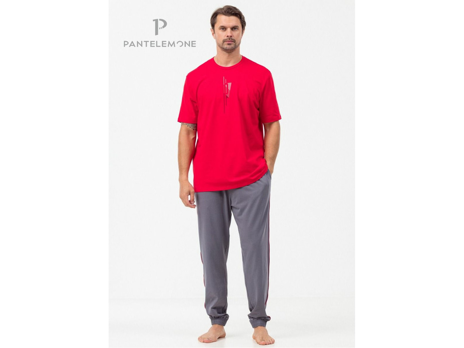 Пижама мужская, футболка и брюки PDK-370 / Pantelemone