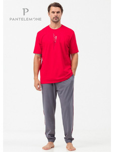 Пижама мужская, футболка и брюки PDK-370 / Pantelemone