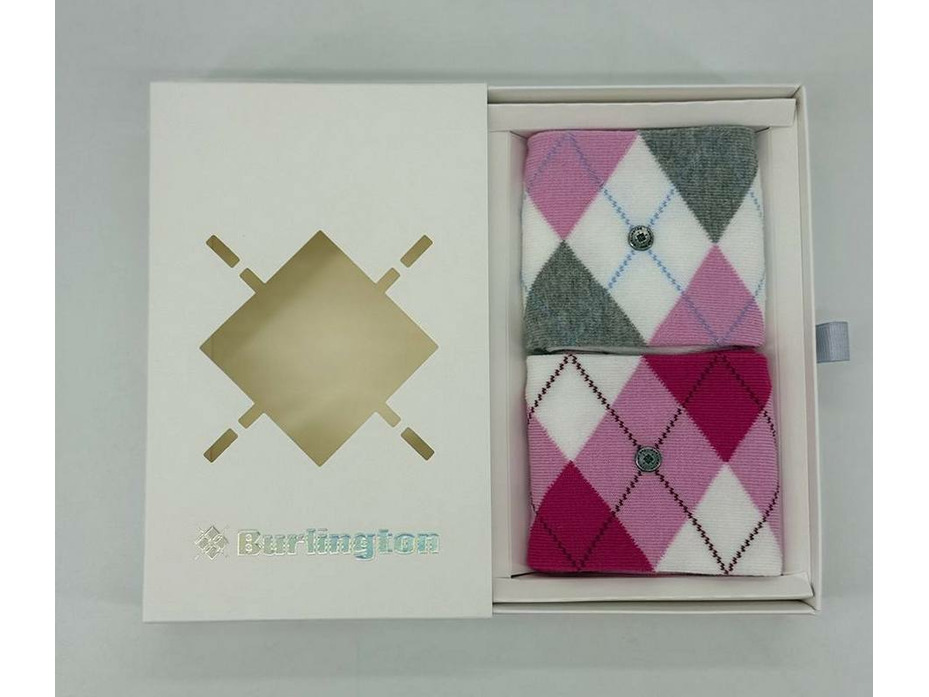 Носки женские 2 пары в наборе 20597 (0600) Basic / Burlington