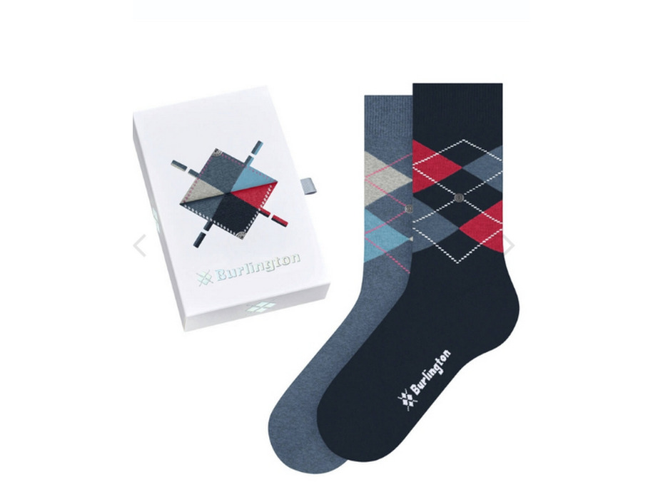 Носки женские 2 пары в наборе 20597 (0070) Basic / Burlington